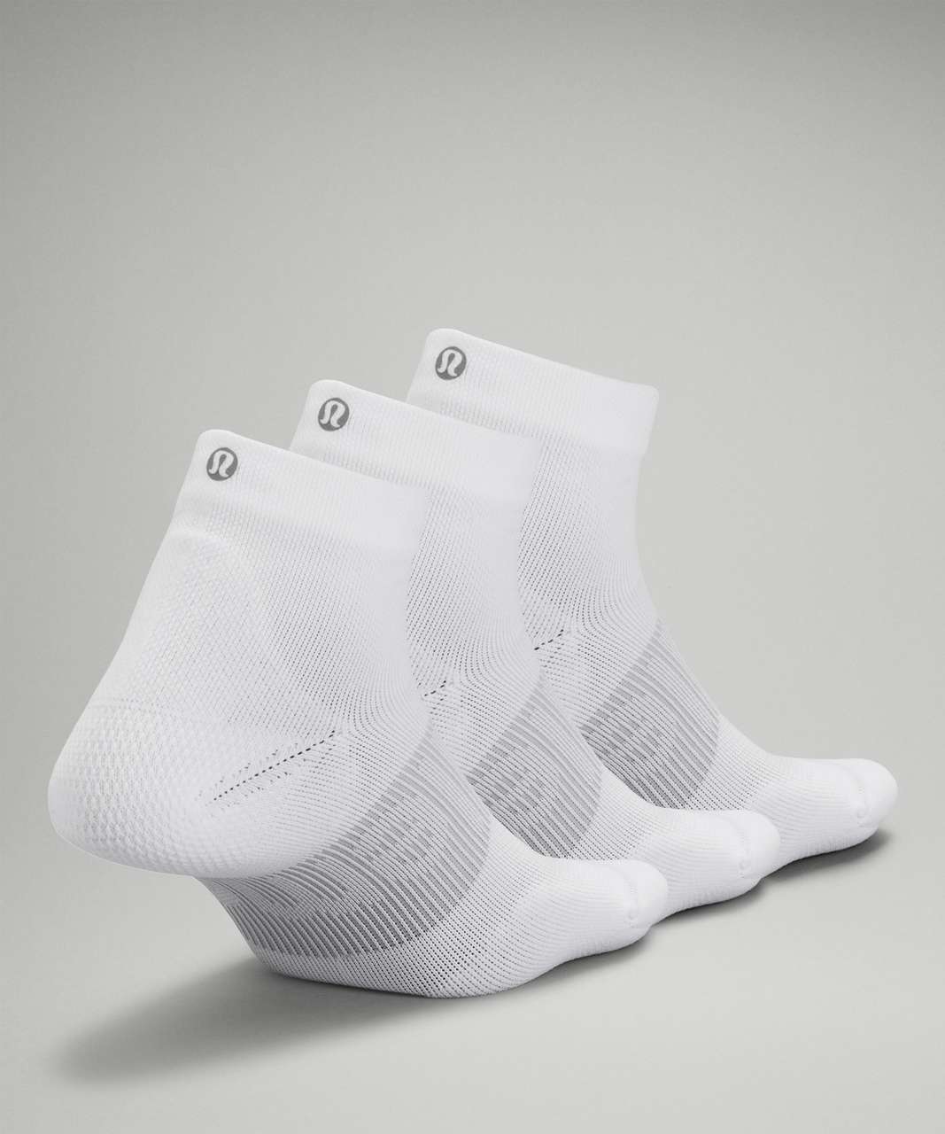 Lululemon Power Stride Ankle Sock *3 Pack - White