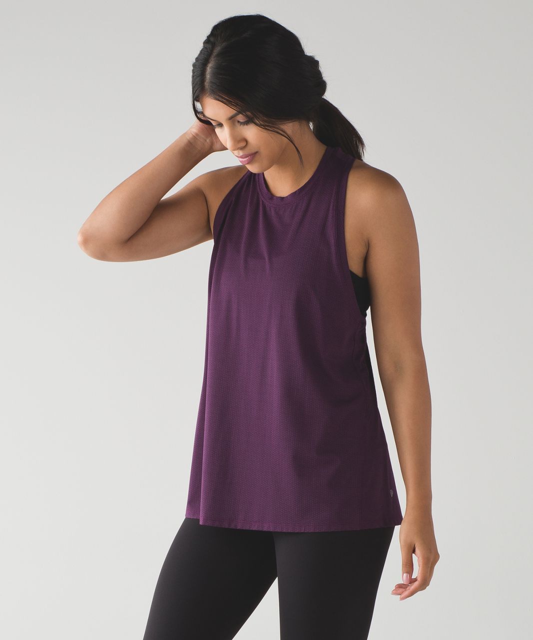 Lululemon Conduit Singlet - Darkest Magenta