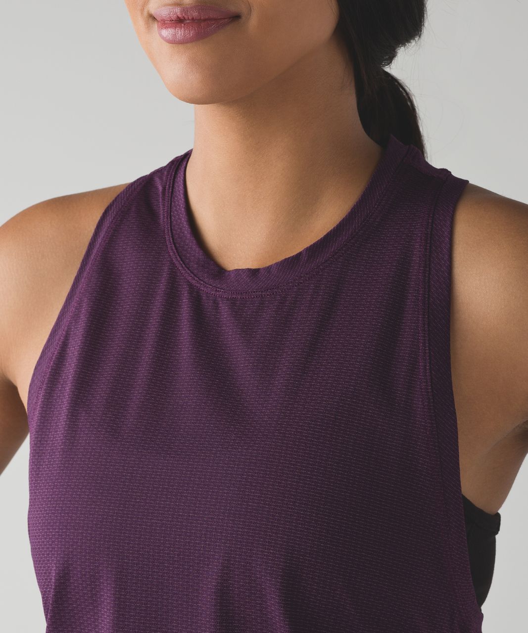 Lululemon Conduit Singlet - Darkest Magenta