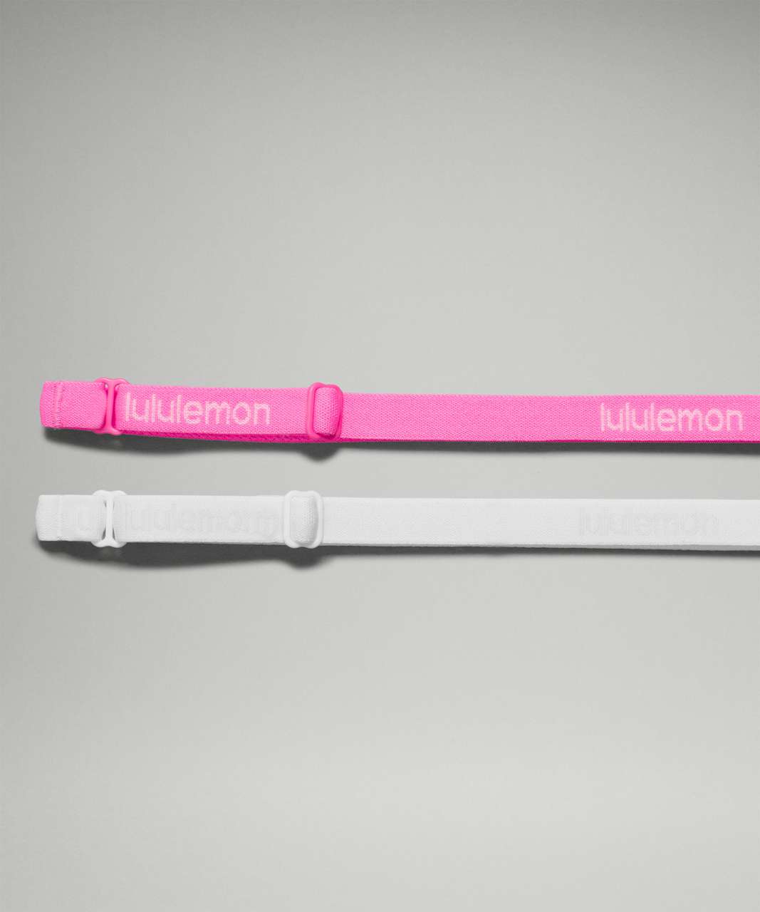 Lululemon Get in Line Headband *2 Pack - Dark Prism Pink / White