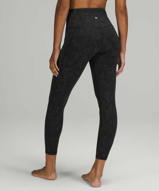 lululemon Align™ High-Rise Crop 23, Leopard Camo Deep Coal Multi