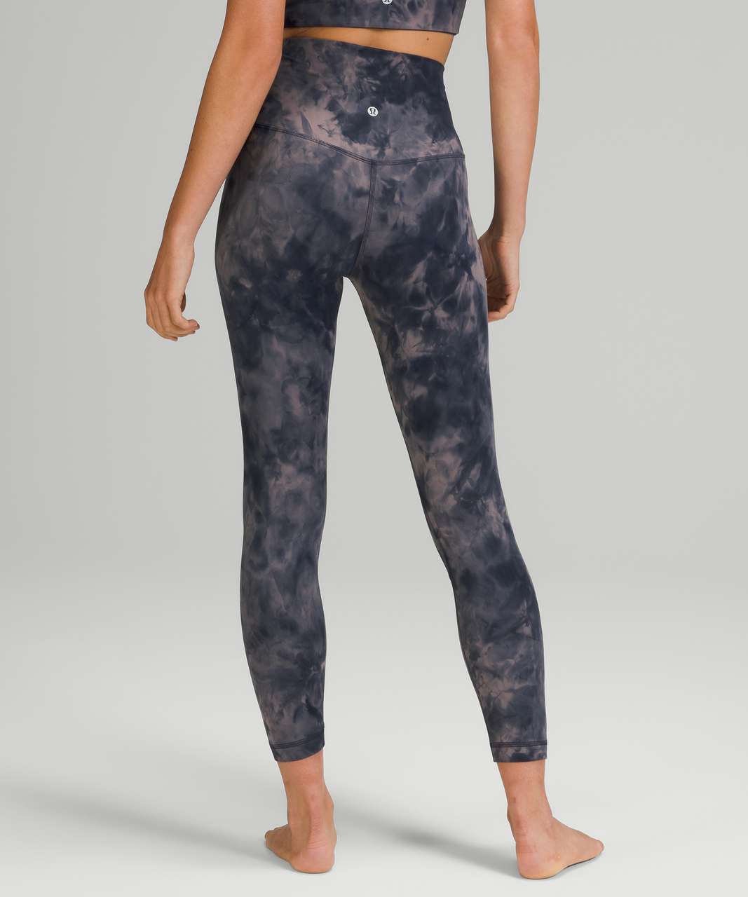 Lululemon Align High-Rise Crop 23 - Diamond Dye Lunar Rock True Navy -  lulu fanatics