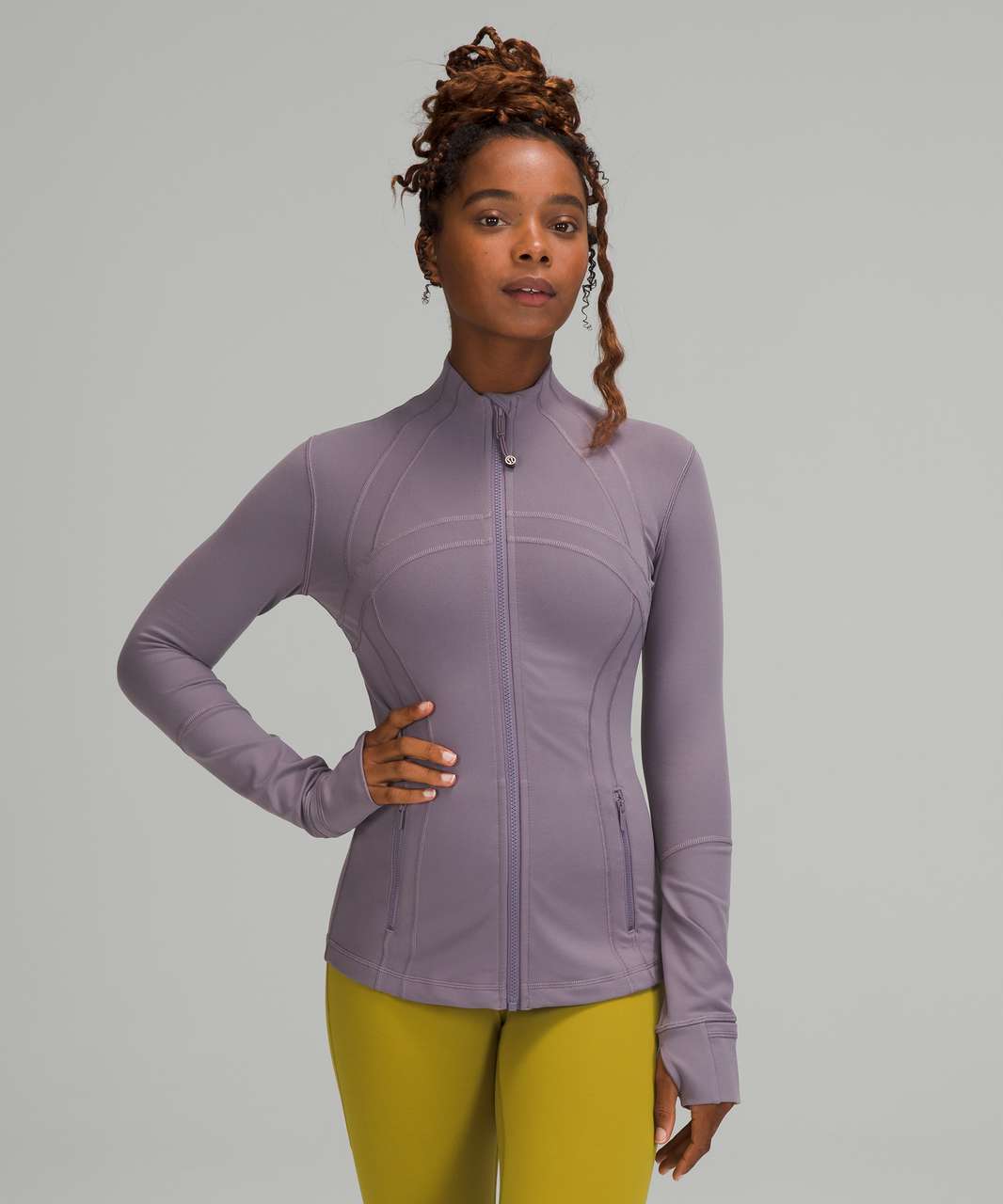 Lululemon Define Jacket - Wee Are From Space Pink Bliss Vintage Mauve - lulu  fanatics