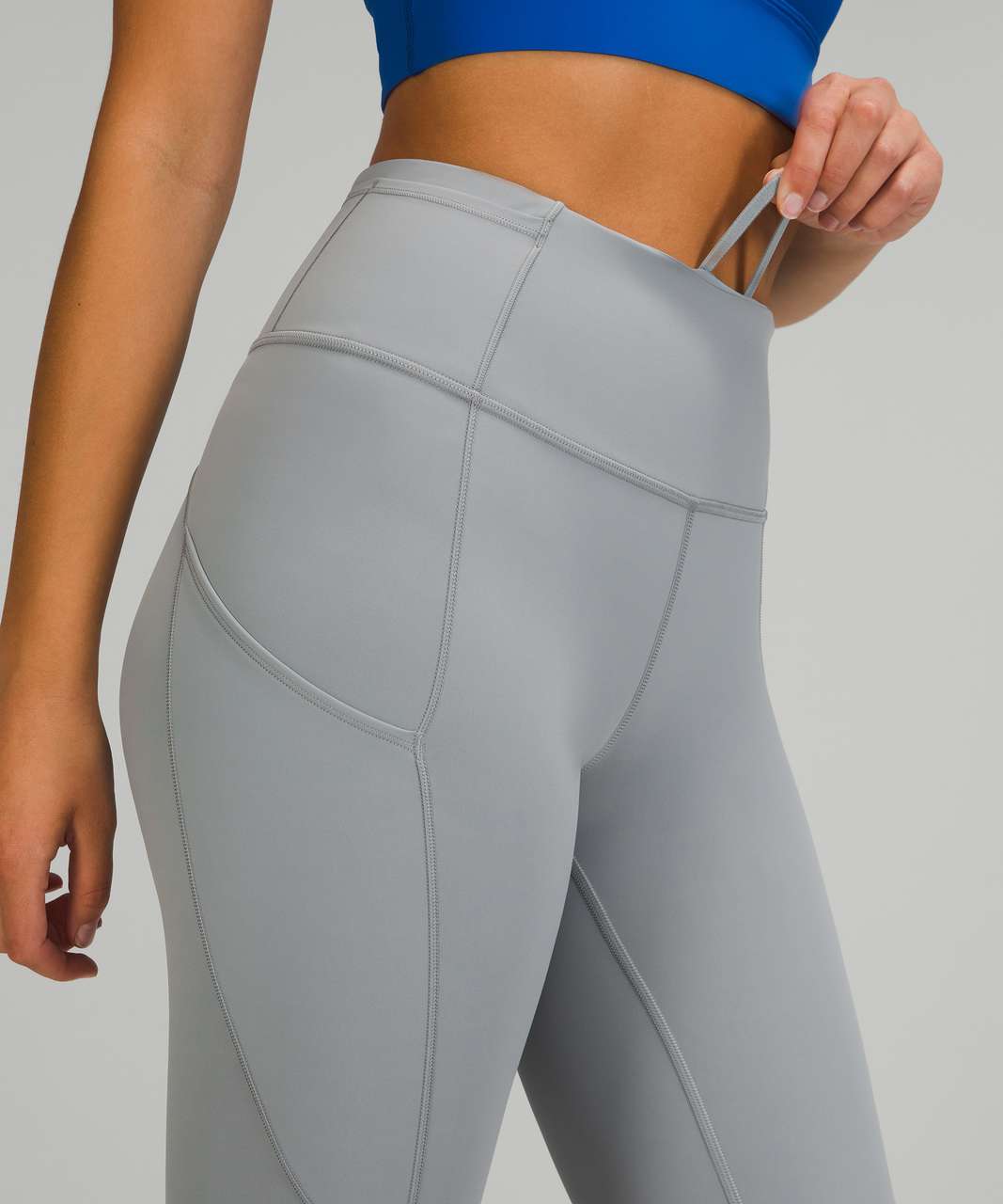 Lululemon Fast and Free High-Rise Tight 25" *Nulux - Rhino Grey
