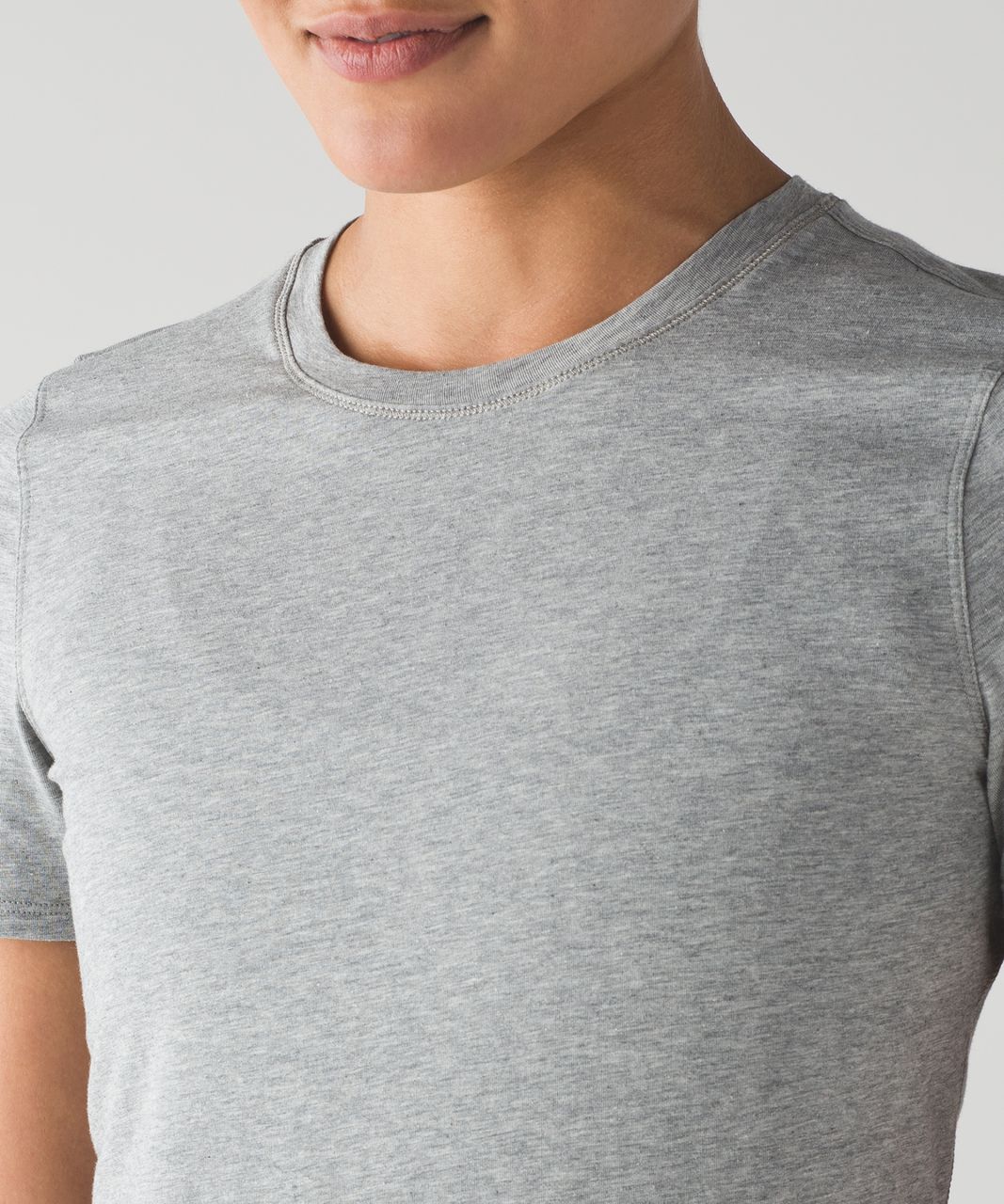 Lululemon Kitsilano Short Sleeve - Heathered Medium Grey