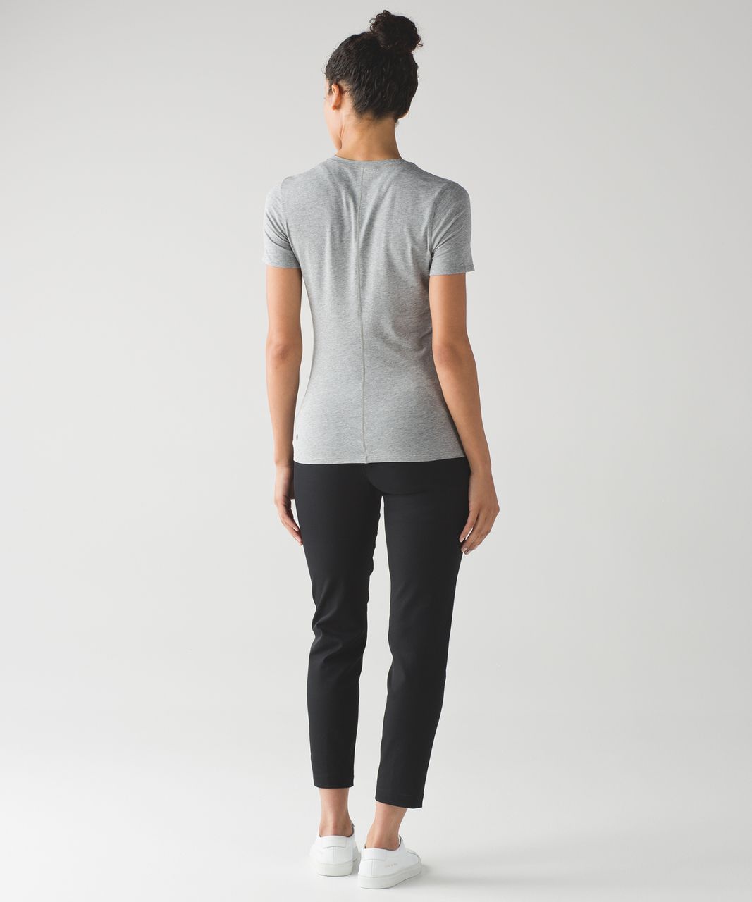 Lululemon Kitsilano Short Sleeve - Heathered Medium Grey