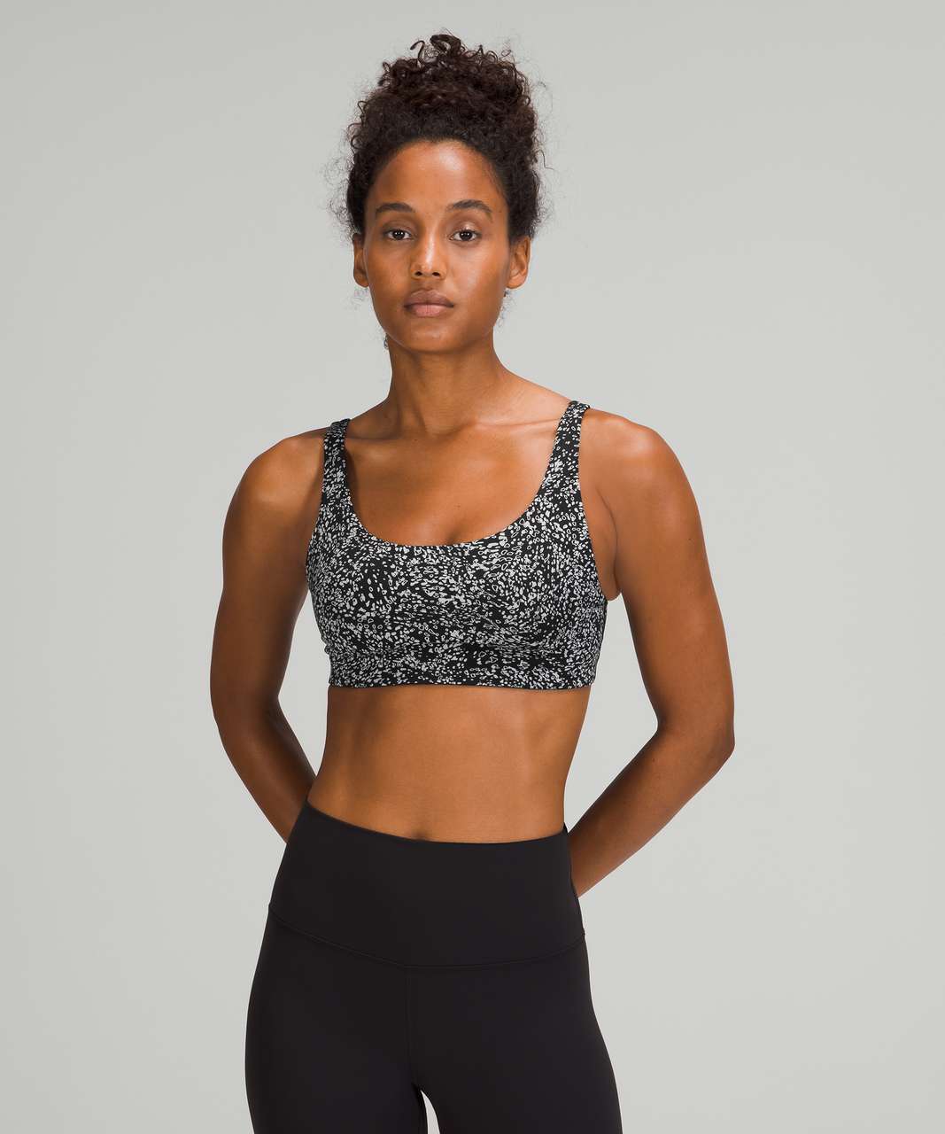 Lululemon In Alignment Straight Strap Bra Light Support, C/d Cup In  Tidewater Teal