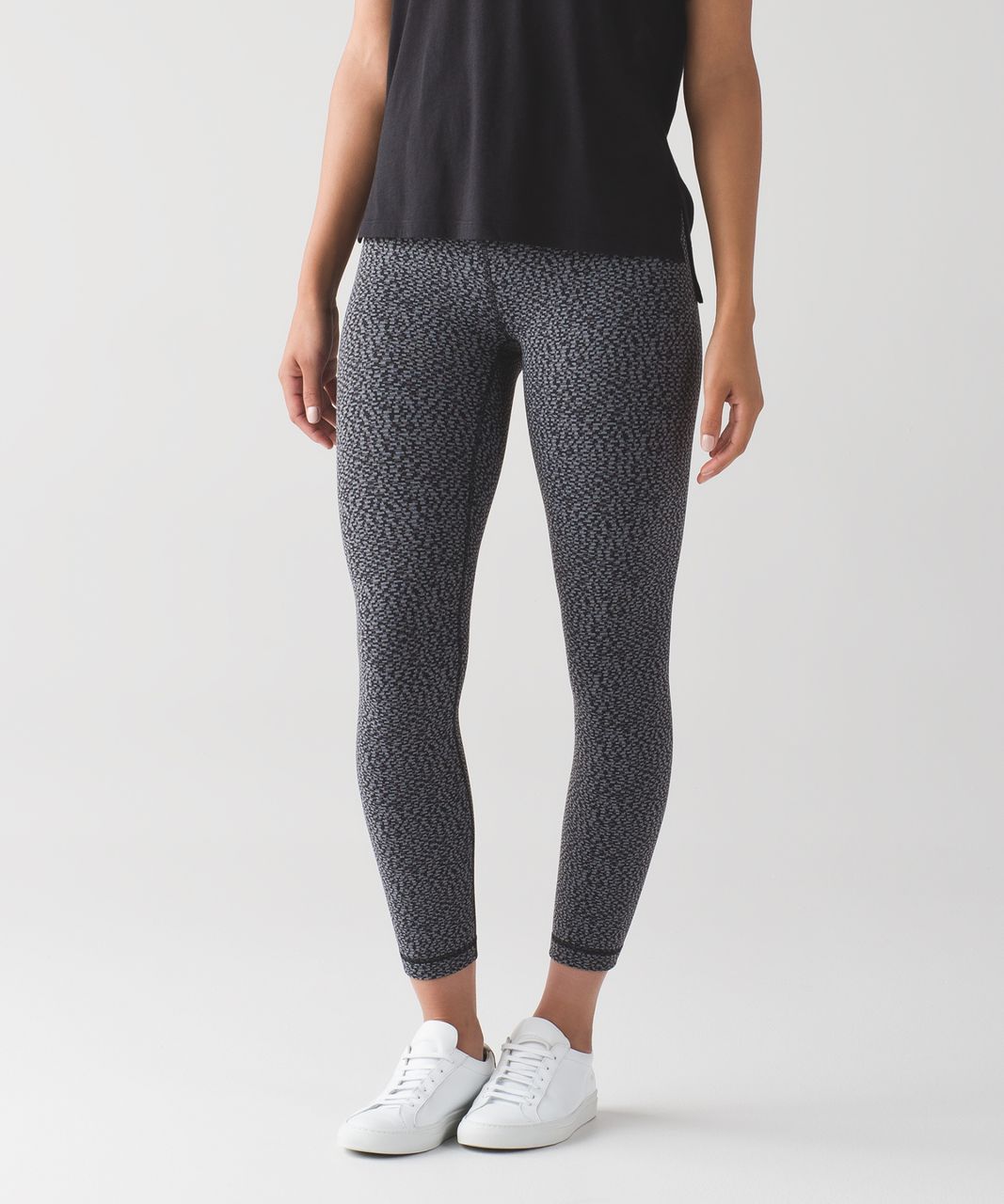 Lululemon High Times Pant (First Release) - Giant Herringbone Black  Heathered Black / Black - lulu fanatics