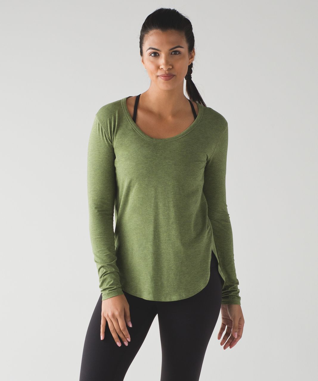 Lululemon Love Long Sleeve - Black - lulu fanatics