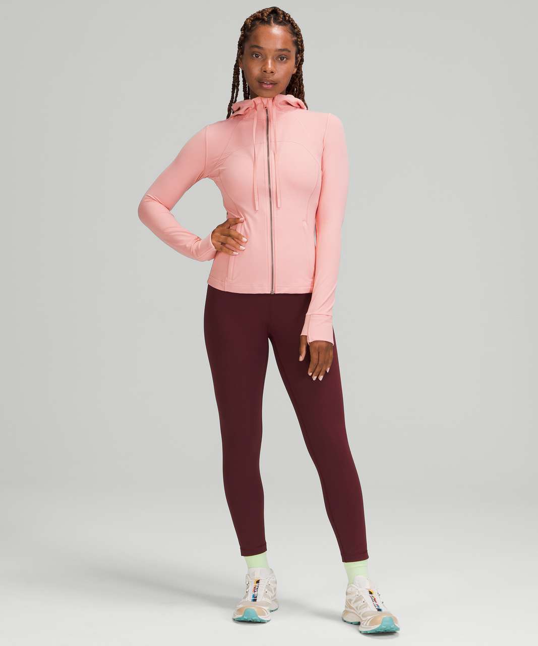 Lululemon Hooded Define Jacket *Nulu - Pink Puff (First Release) - lulu  fanatics