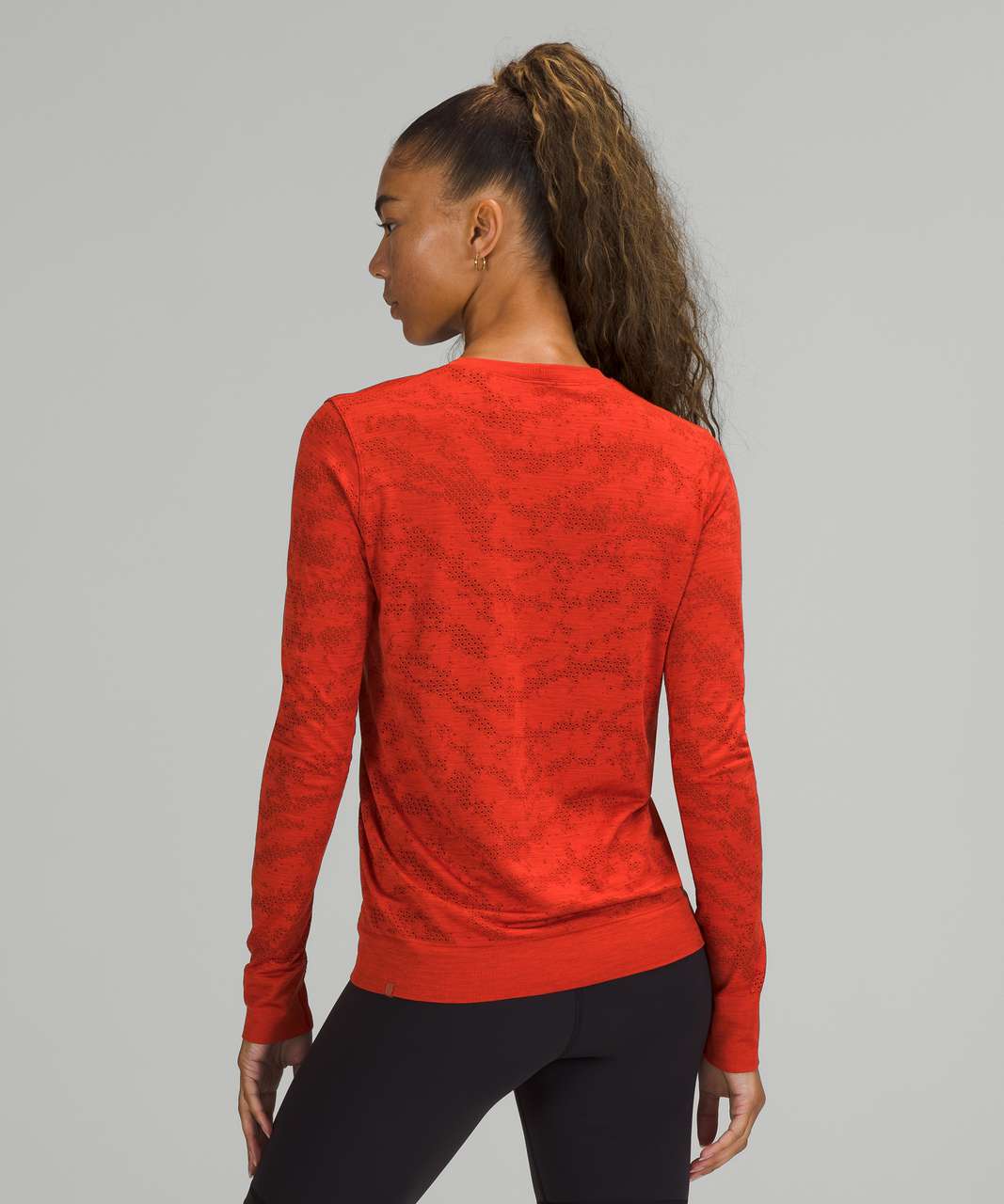 Lululemon Swiftly Breathe Long Sleeve Shirt - Dot Scape Aztec