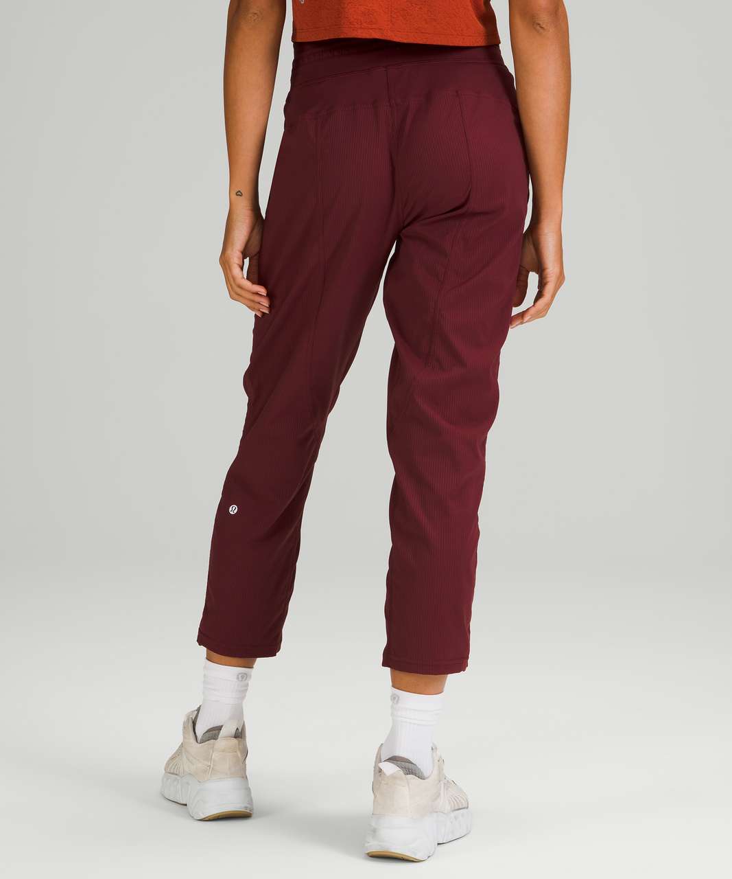 lululemon athletica, Pants & Jumpsuits, Red Merlot Lululemon Dance Studio  Mid Rise Jogger Size 2