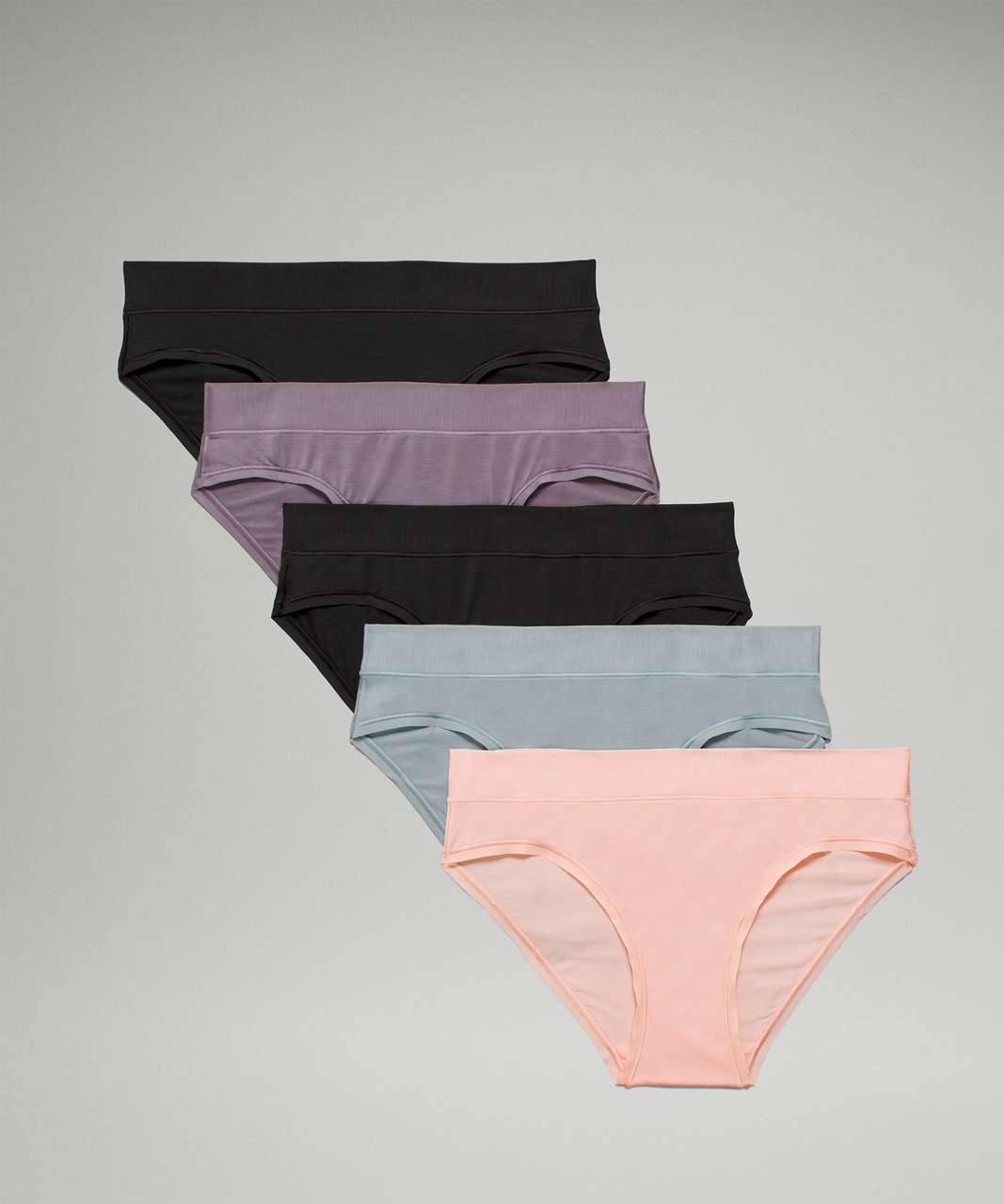 Lululemon UnderEase Mid Rise Cheeky Bikini Underwear - Incognito