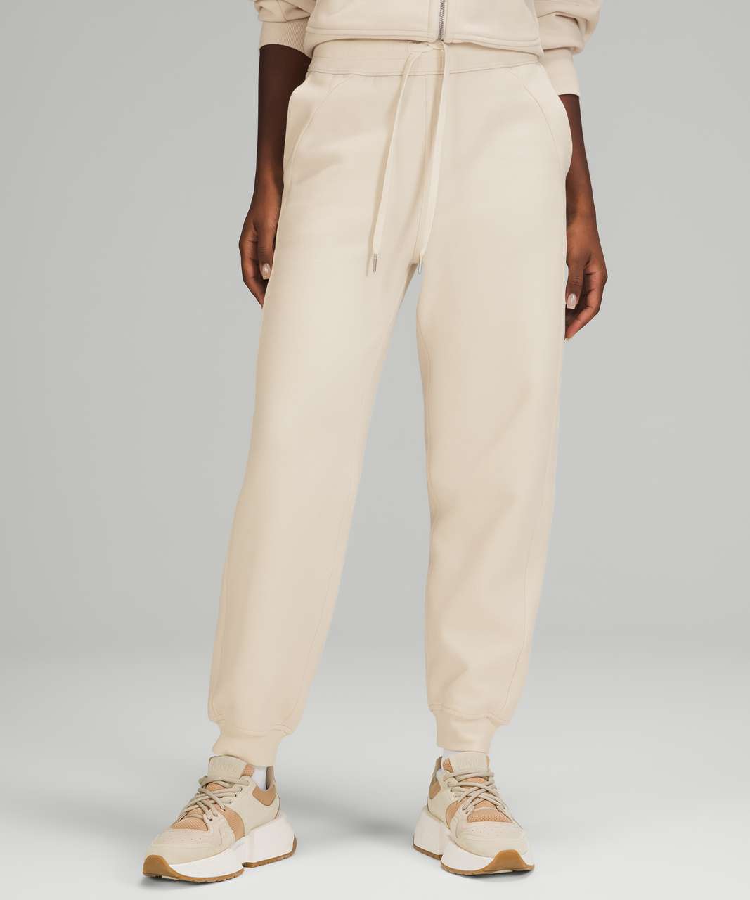 Lululemon Scuba Relaxed High-Rise Jogger - White Opal