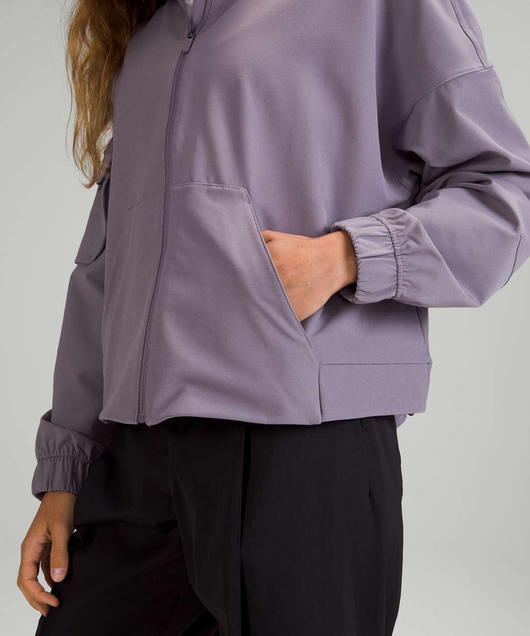 Lululemon Cinched Hem Jacket - Dusky Lavender