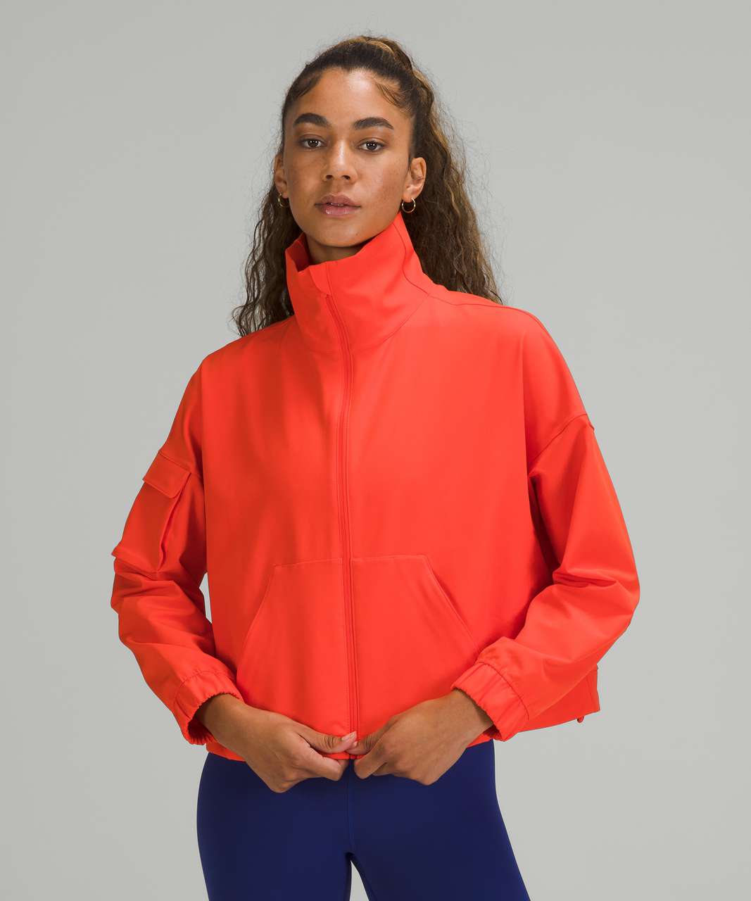 Lululemon Cinched Hem Jacket - Autumn Red