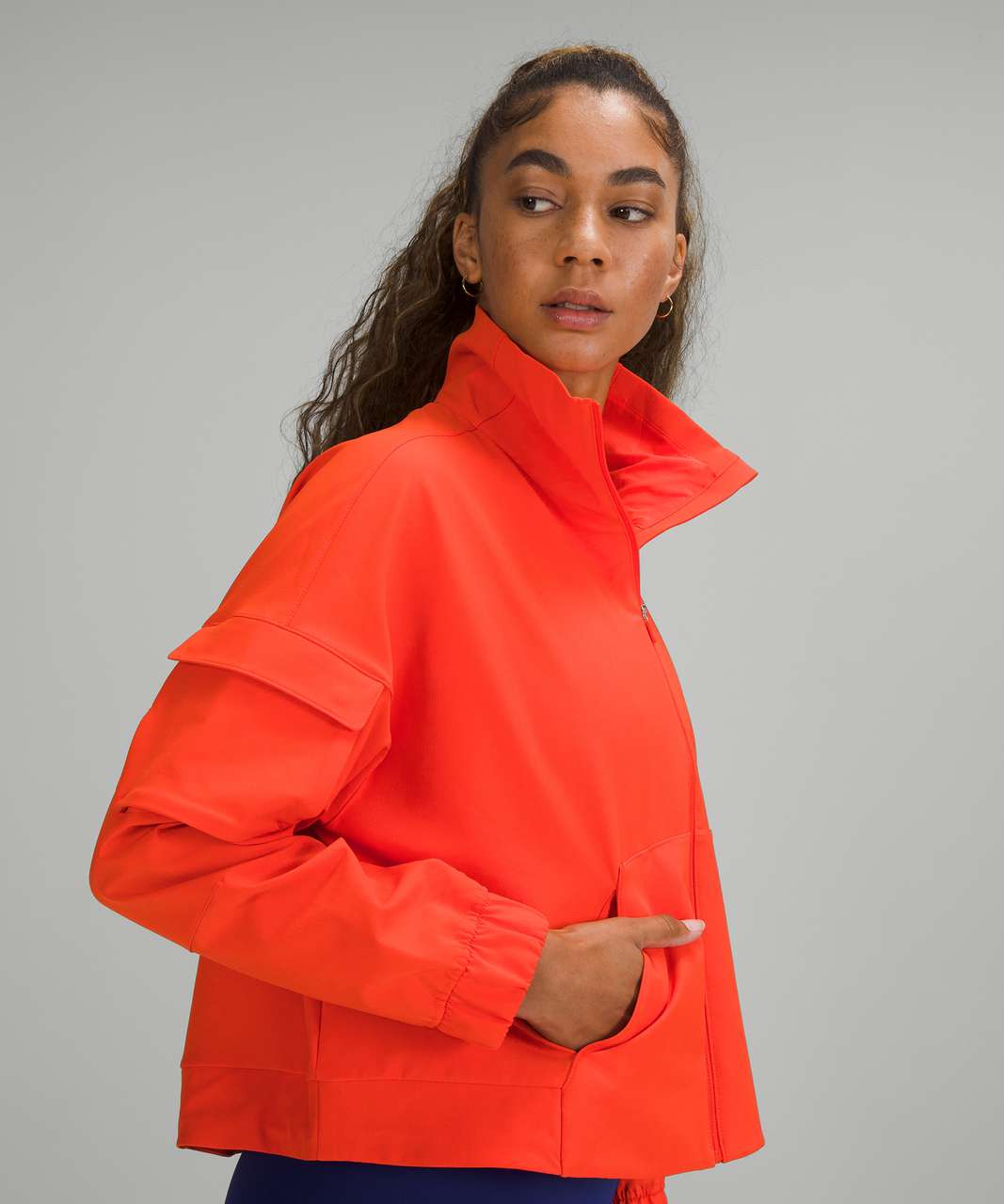 Lululemon Cinched Hem Jacket - Autumn Red