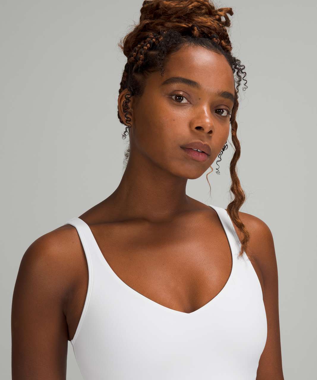 Lululemon Align Waist-Length Tank White Size 6 - $40 (47% Off