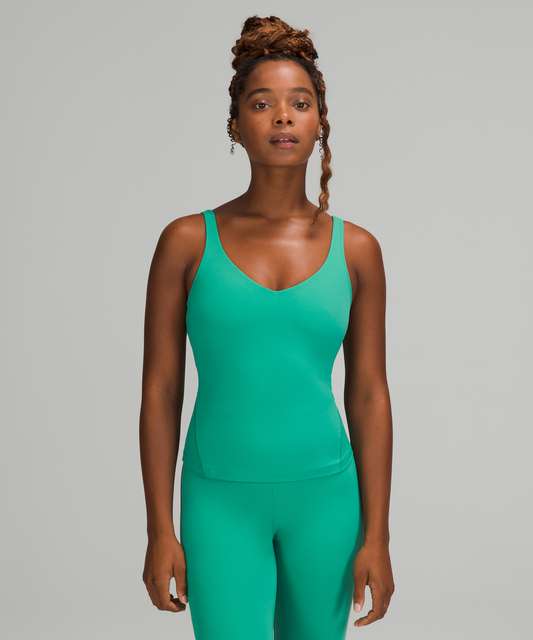 BNWT Lululemon Align Waist-Length Tank size 8 A/B Creamy Mint