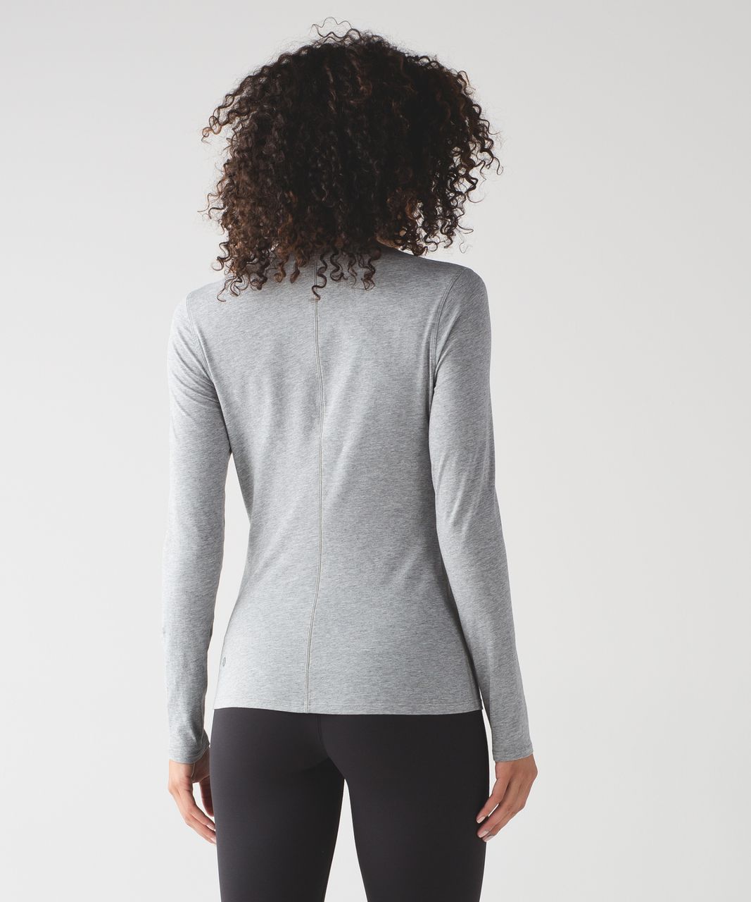 Lululemon Kitsilano Long Sleeve - Heathered Medium Grey