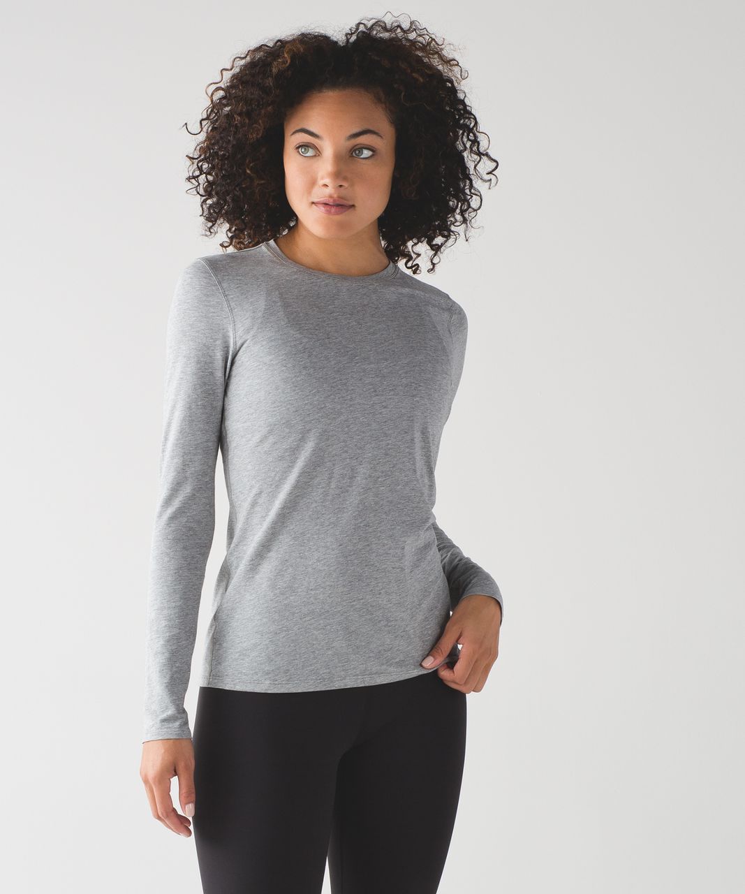 Lululemon Kitsilano Turtleneck Rib Dress - Heathered Black - lulu