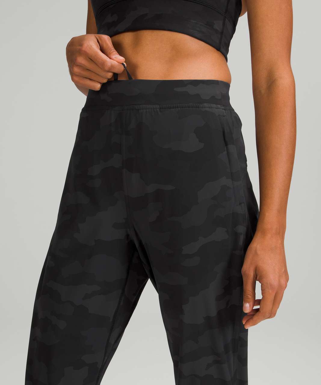 Lululemon Adapted State High-Rise Jogger Crop - Heritage 365 Camo Deep Coal Multi