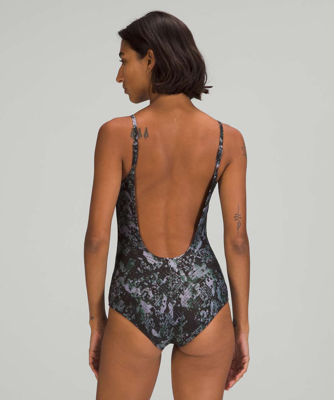 Lululemon Waterside Swim One-Piece *B/C Cup, Medium Coverage - Hideaway Multi