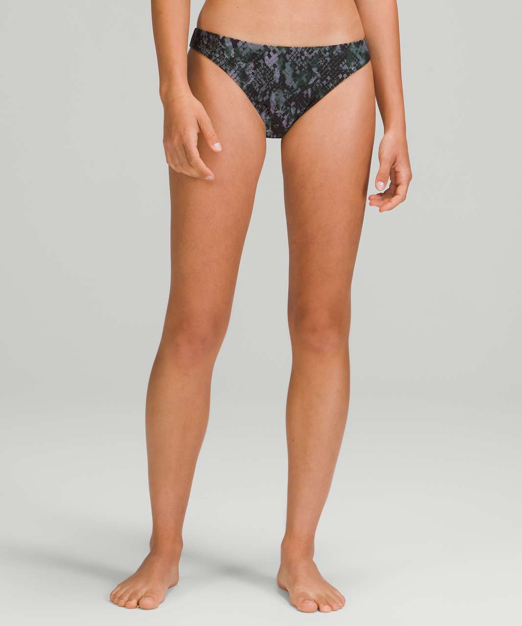Lululemon Waterside Mid-Rise Skimpy Bikini Bottom - Hideaway Multi