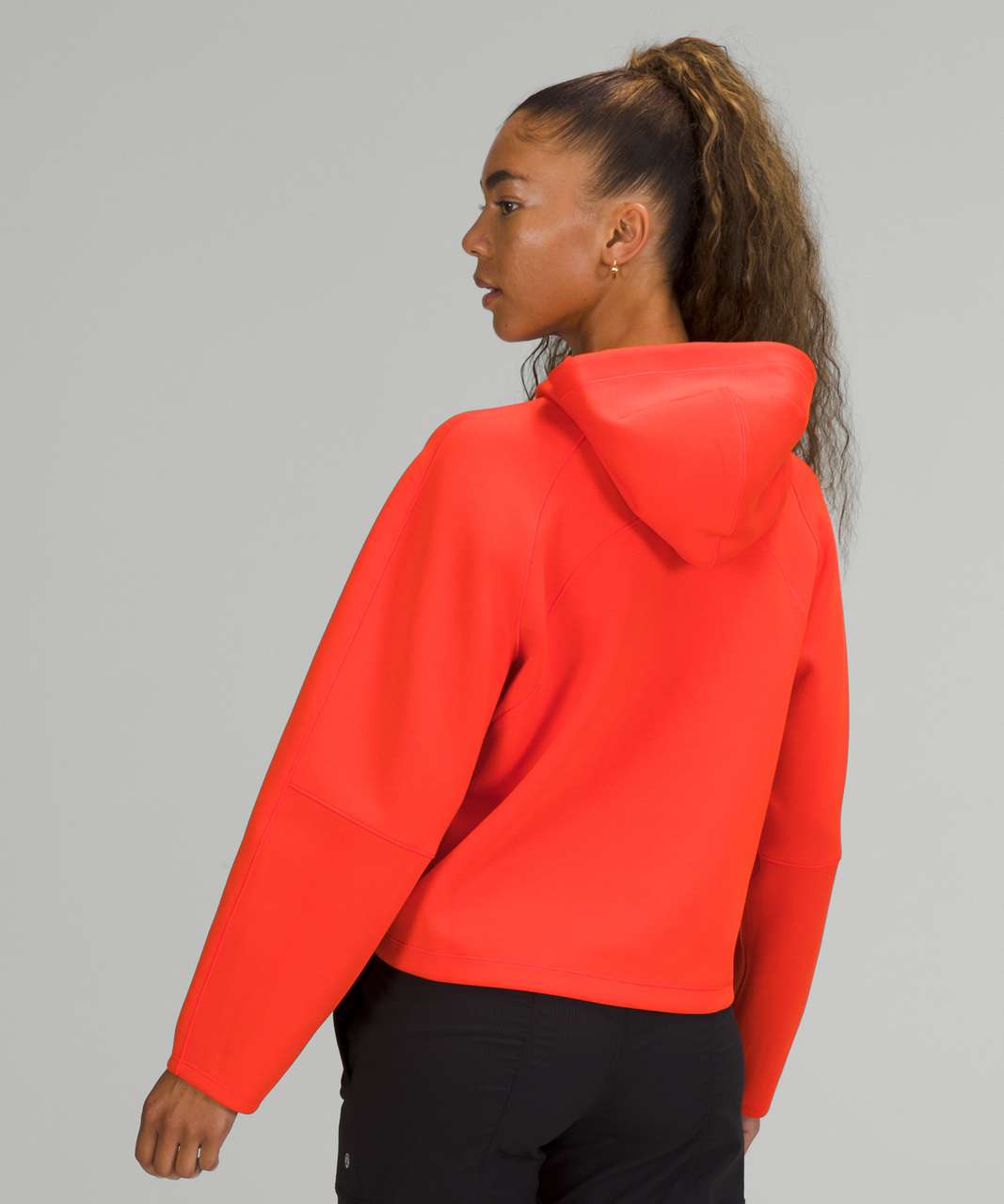 Lululemon AirWrap Modal Pullover Hoodie - Autumn Red