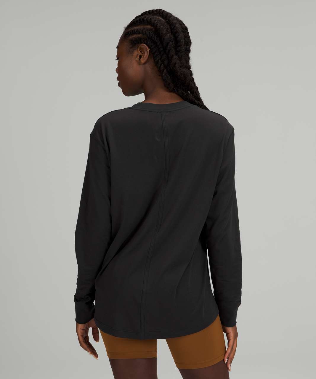 Lululemon All Yours Long Sleeve - Black - lulu fanatics