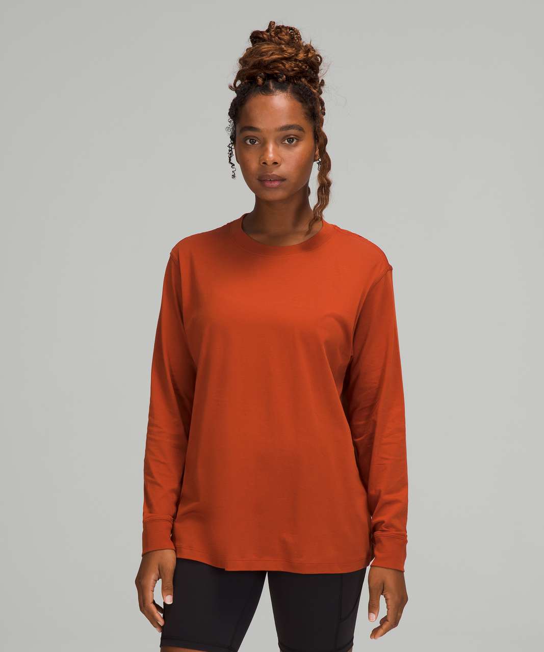 Lululemon All Yours Long Sleeve - Aztec Brick