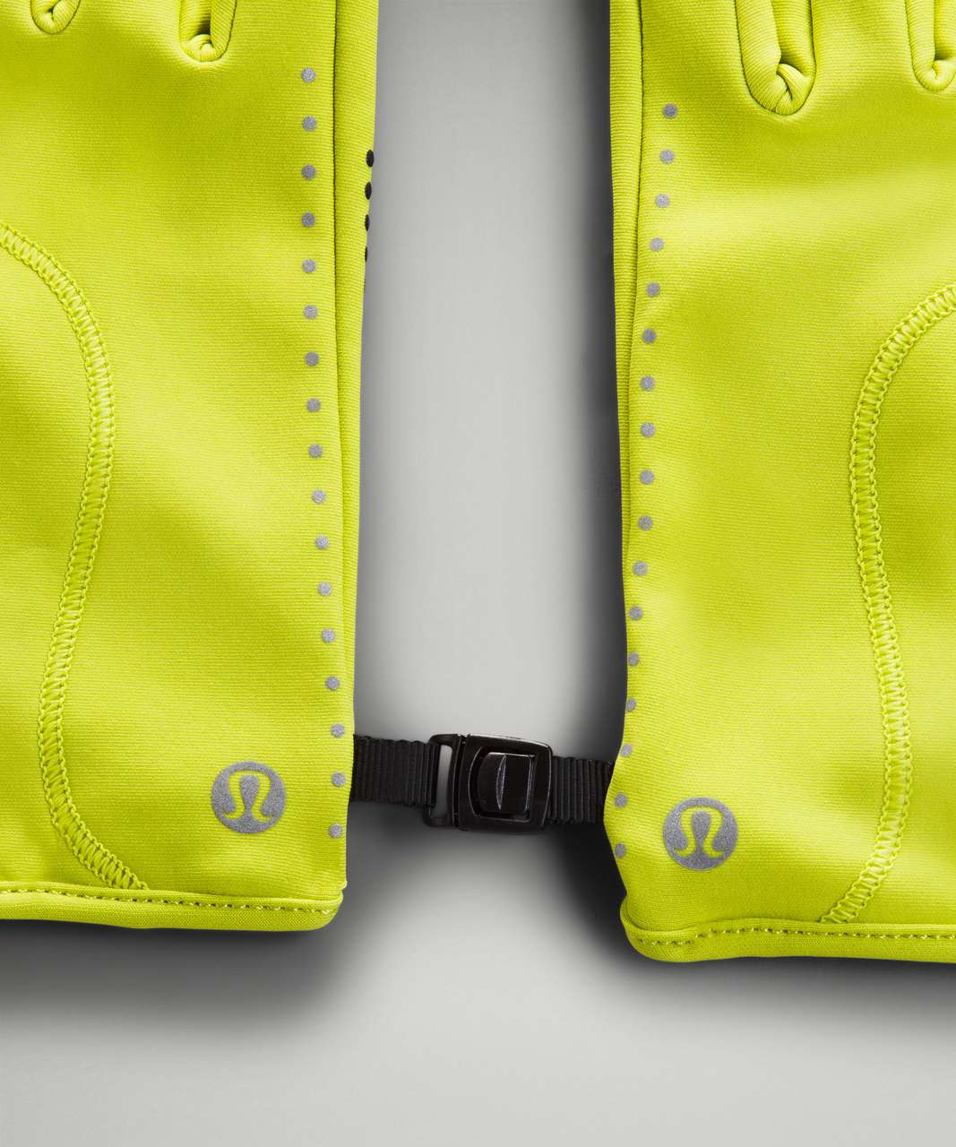 Lululemon Run for It All Gloves - Yellow Serpentine