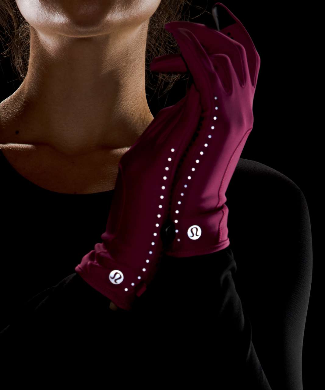 Lululemon Run for It All Gloves - Pink Lychee