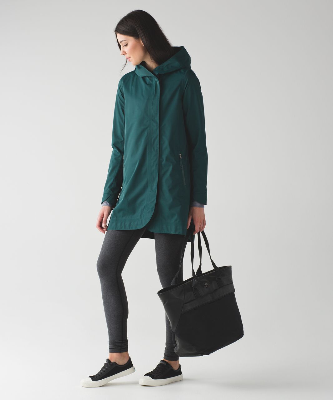 Lululemon Savasana Waterproof Jacket II - Deep Green