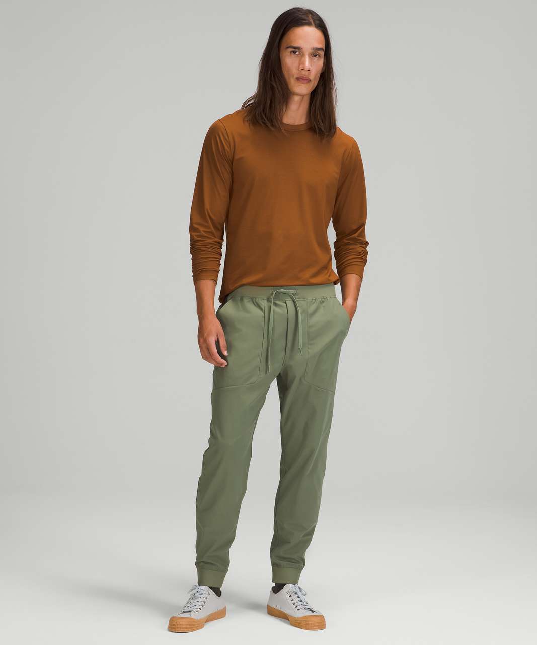 Lululemon ABC Jogger 30" *Warpstreme - Green Twill