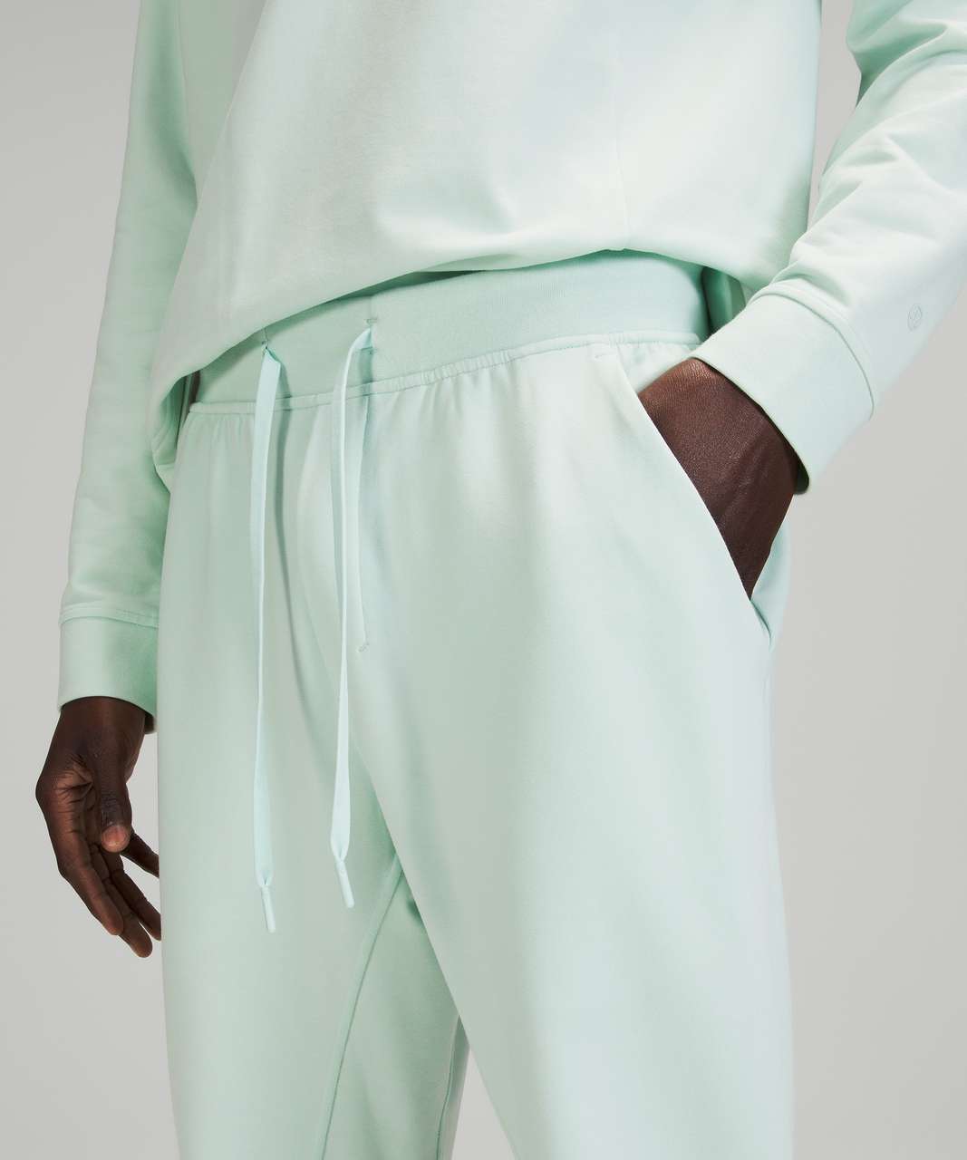 Pocketed Drawstring Joggers - Mint Green – Soho Chic Shoppe