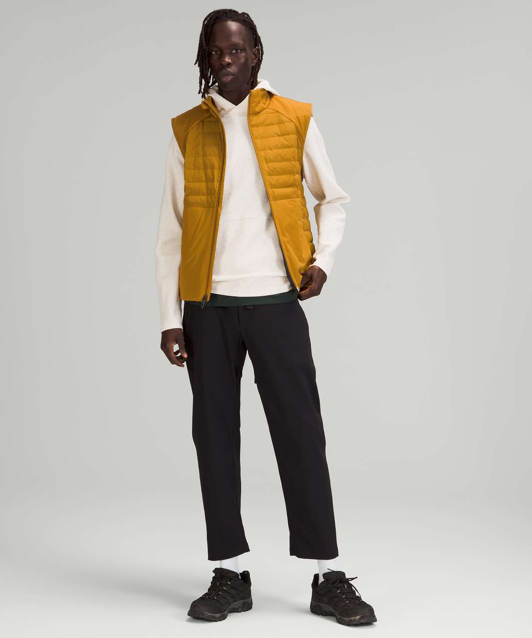 Lululemon Down for It All Vest - Gold Spice