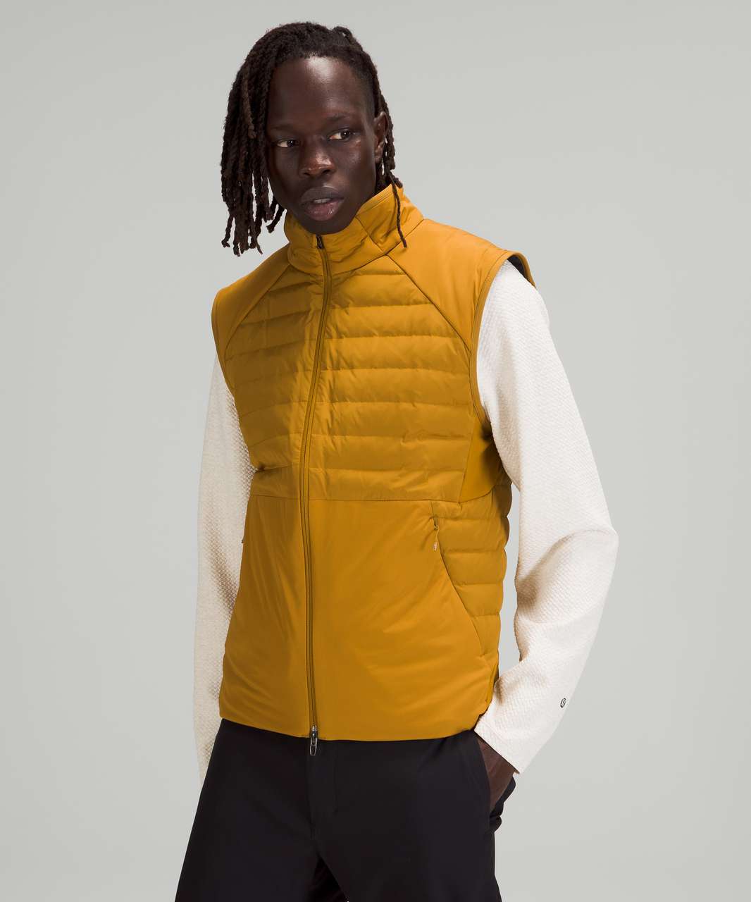 Lululemon Down for It All Vest - Gold Spice