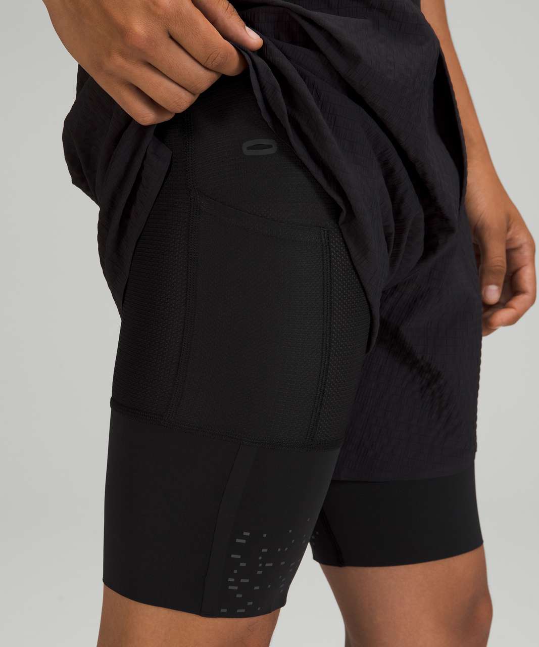 Lululemon Surge Lined Short 6"  *Special Edition - Black