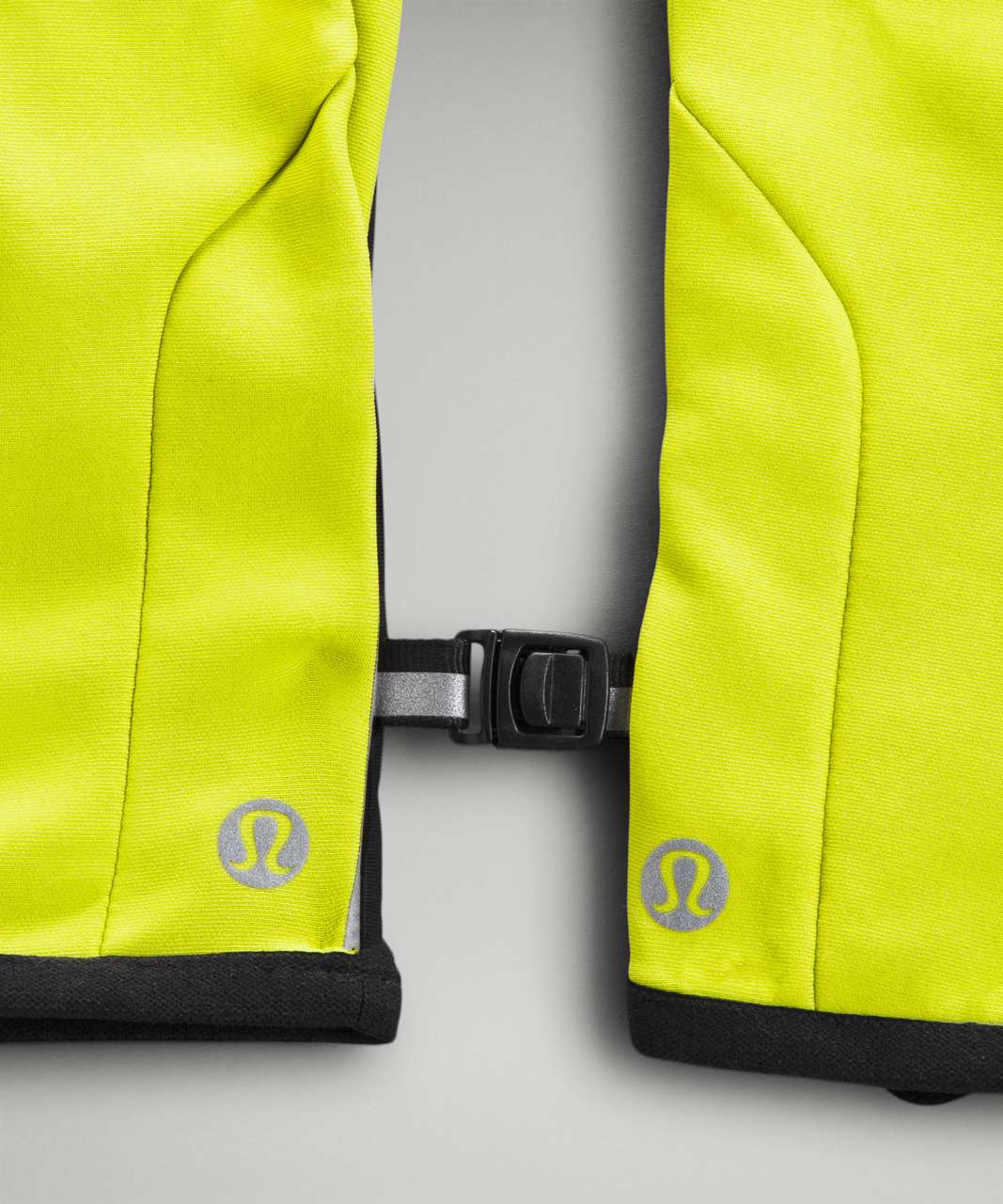 Lululemon Cold Terrain Run Gloves - Yellow Serpentine / Black