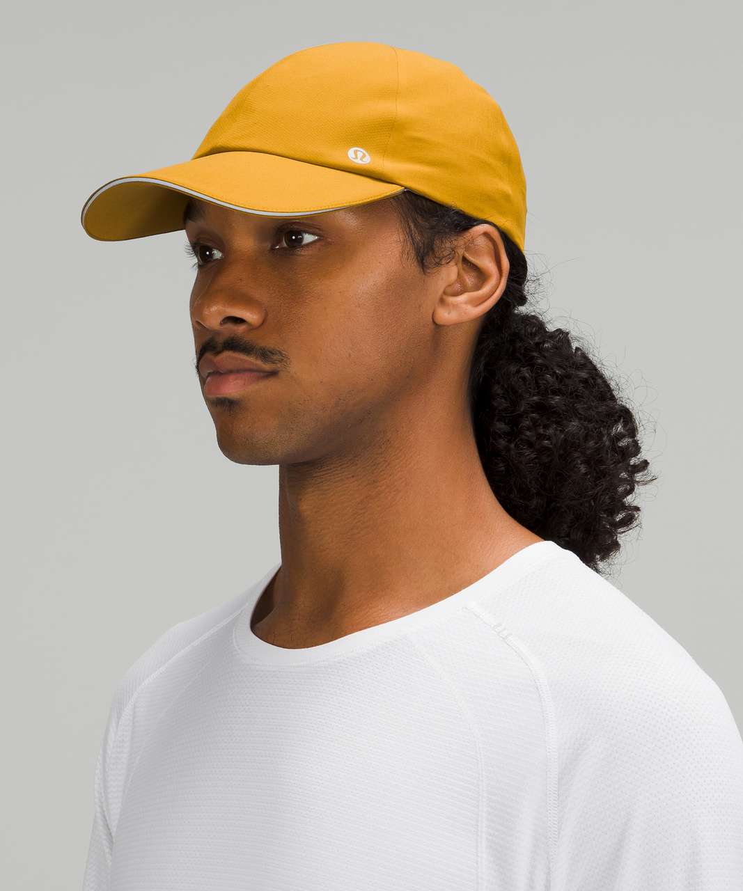 Lululemon Fast and Free Mens Run Hat - Gold Spice