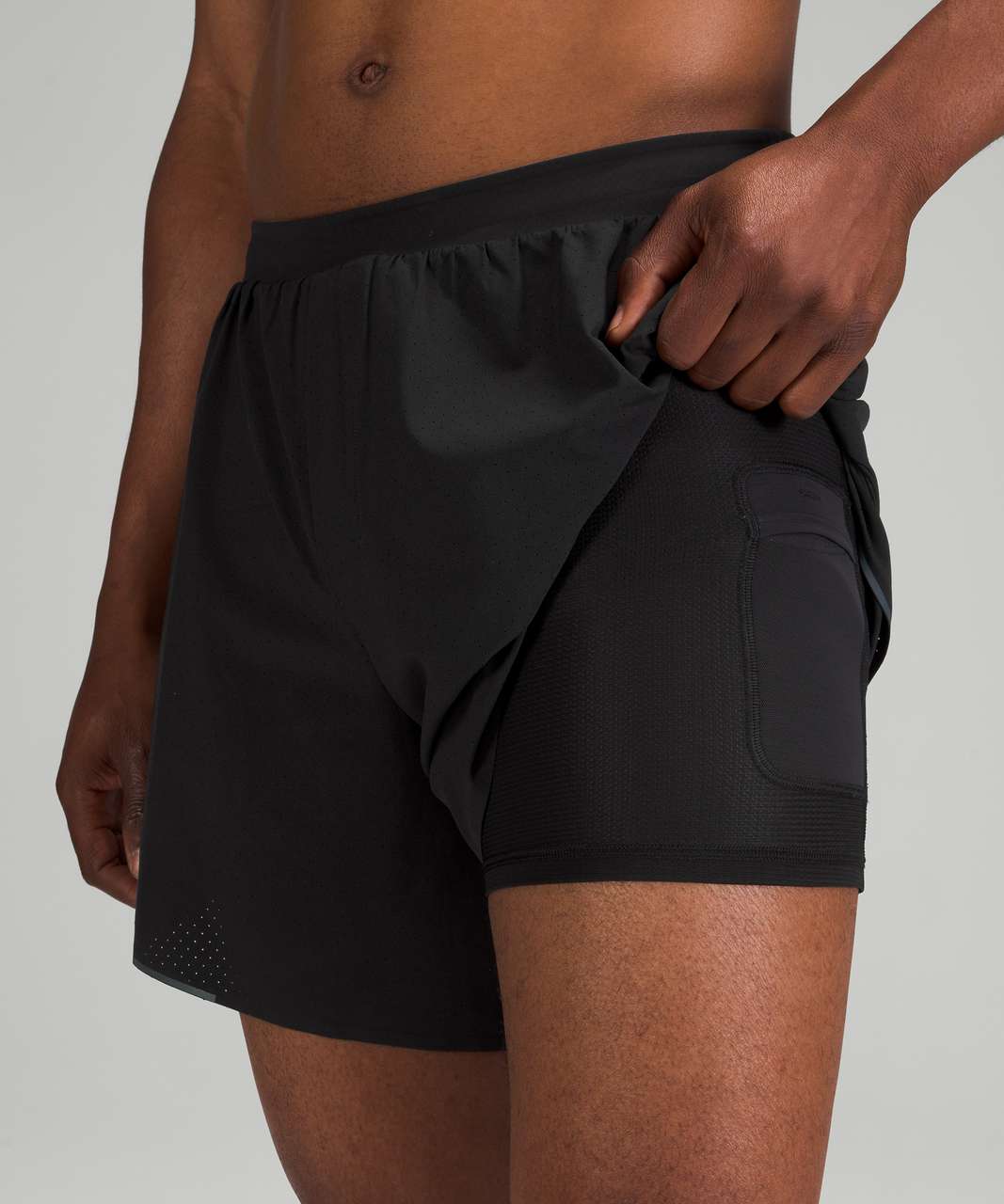 Lululemon Outpacer Short 6" - Black