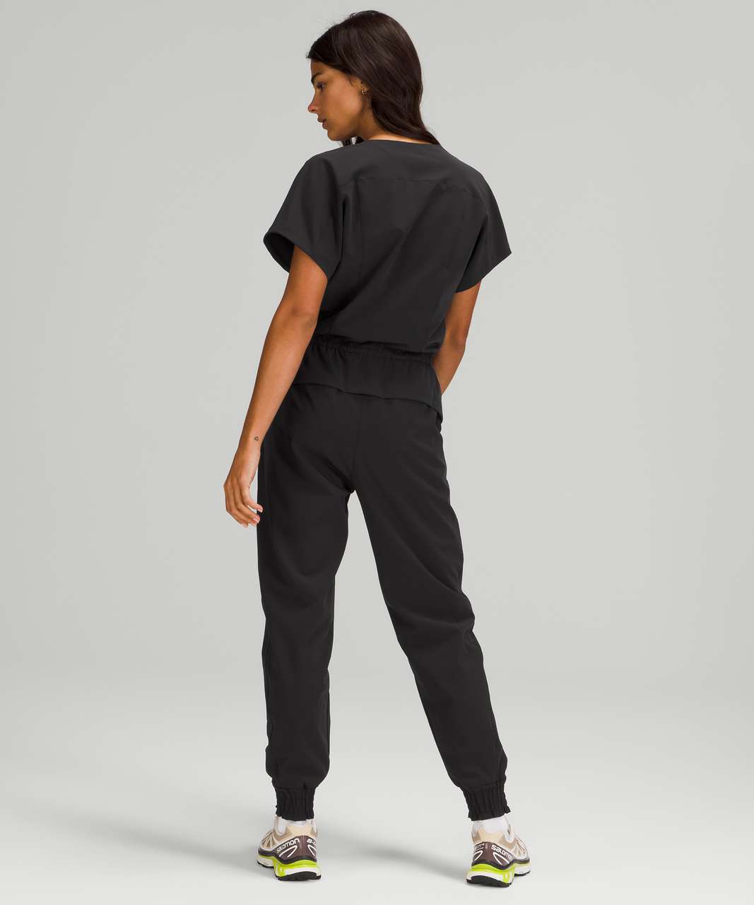 Lululemon Stretch Travel Woven Jumpsuit - Black