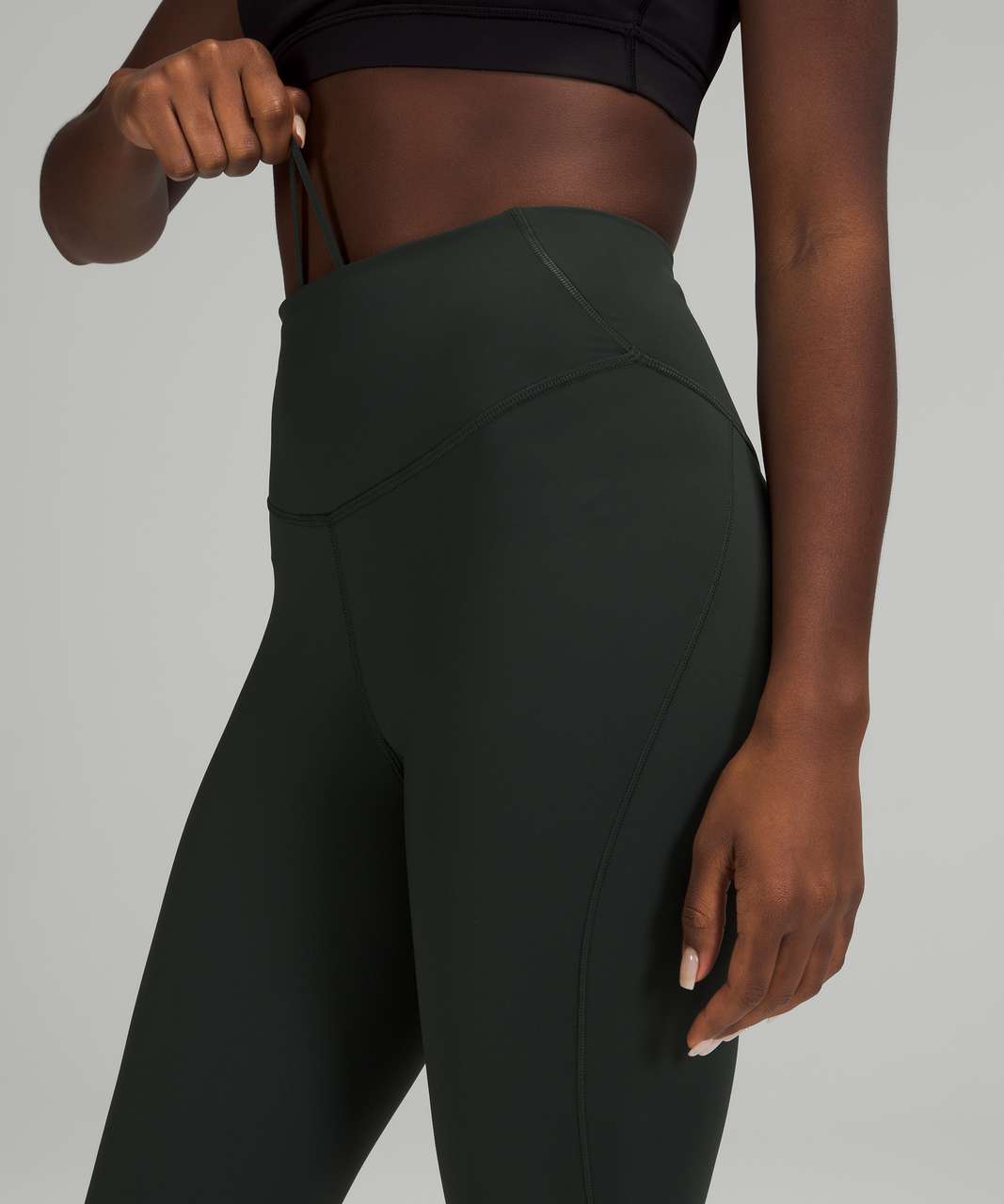 Lululemon Base Pace High-Rise Tight 25" - Rainforest Green