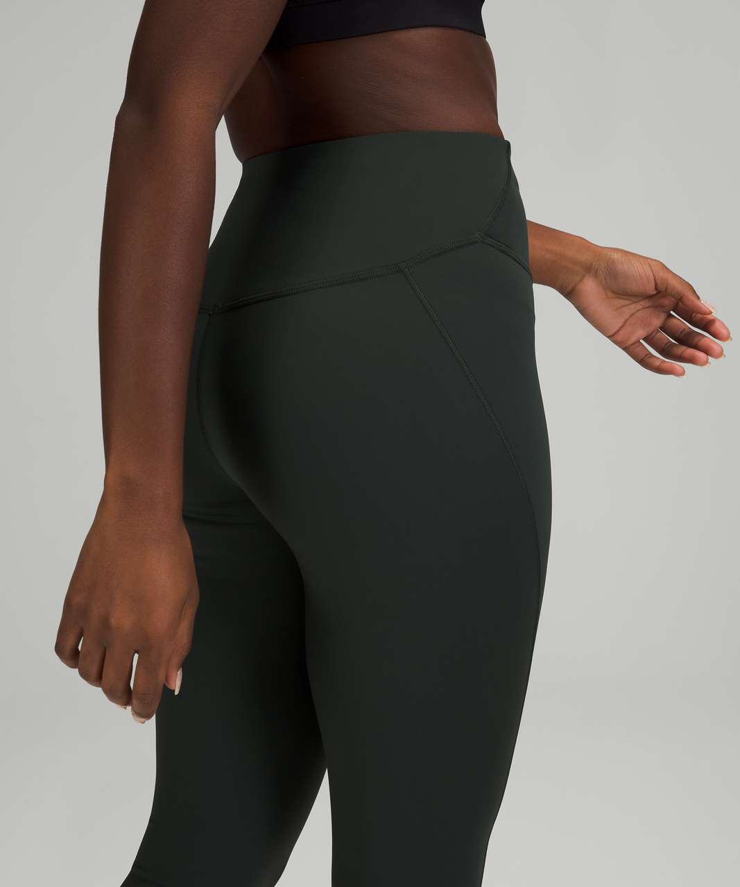 LULULEMON Dark Forest Green Vented Relaxed Fit Bre