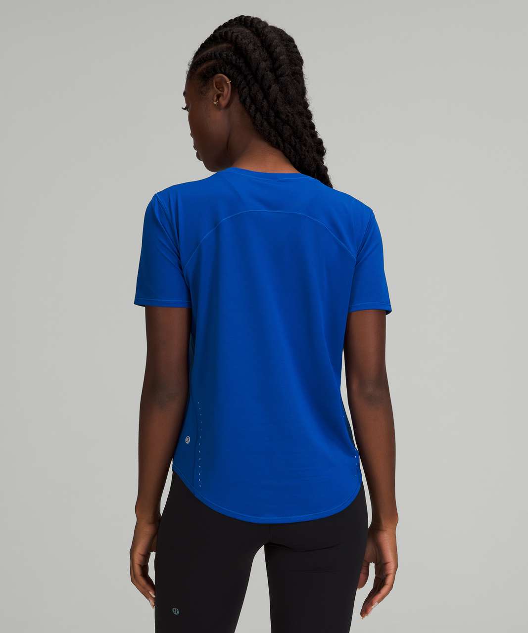 Lululemon High-neck Running And Training Reflective T-shirt