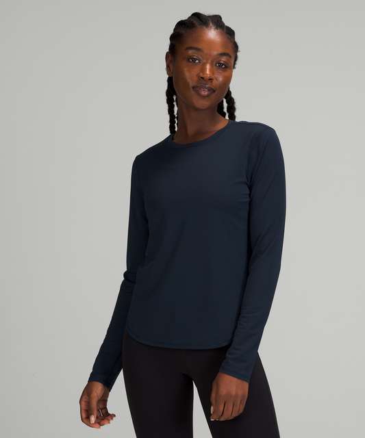 Lululemon High Neck Running and Training Long Sleeve - Copper Brown ...