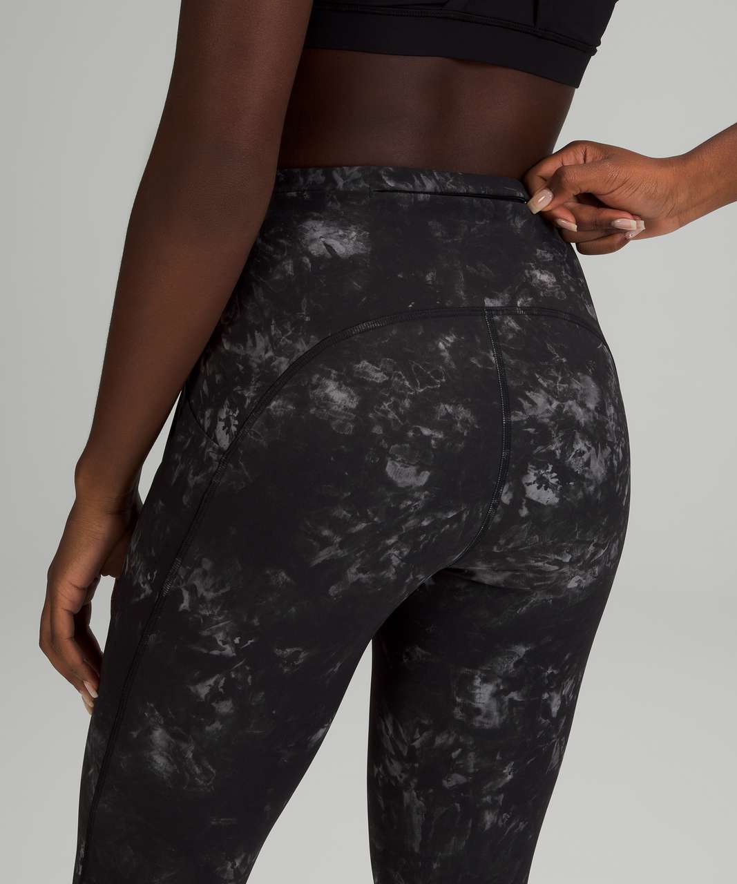 Lululemon Swift Speed High-Rise Crop 23" - Aquila Black Multi