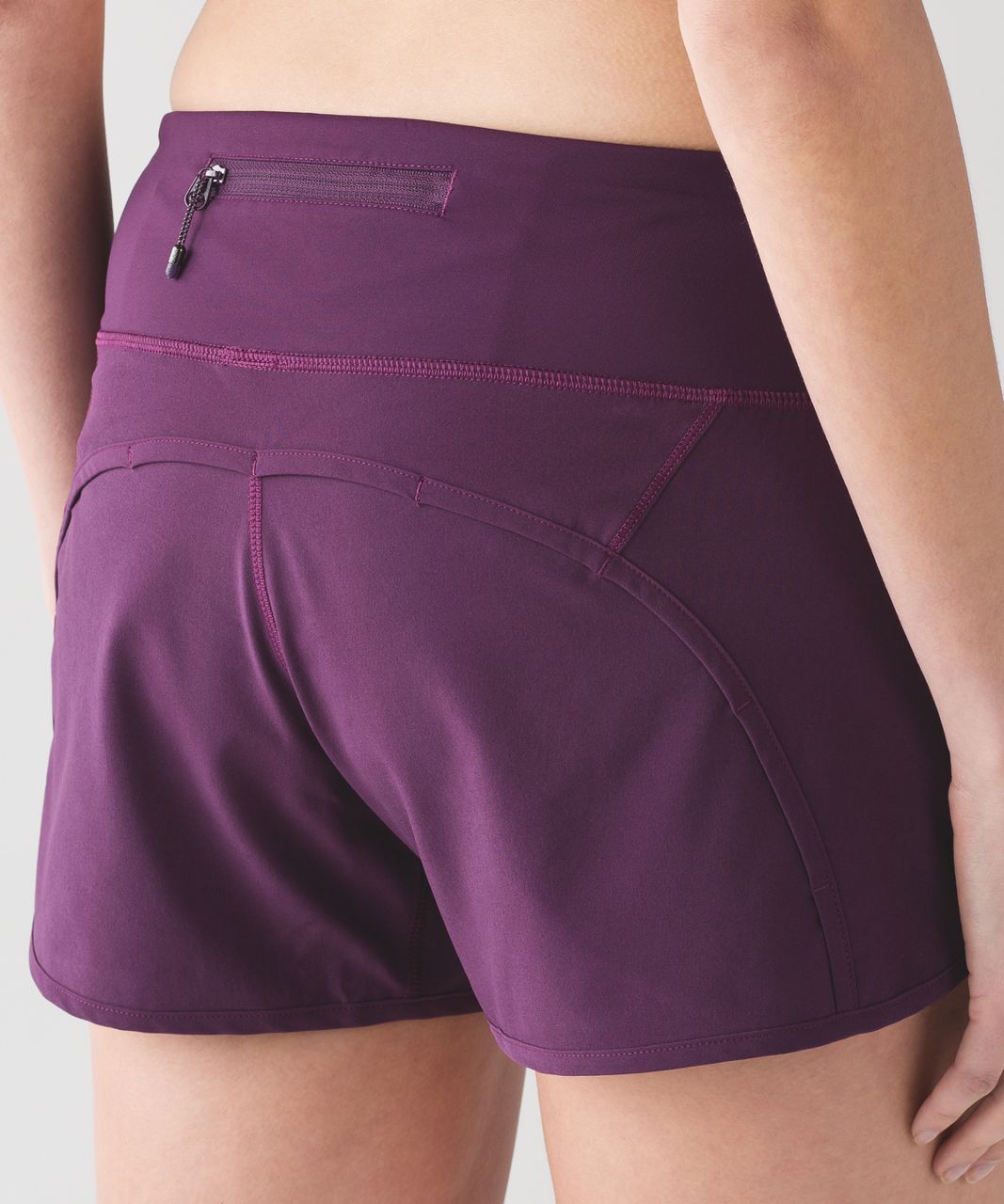 Lululemon Run Times Short - Darkest Magenta