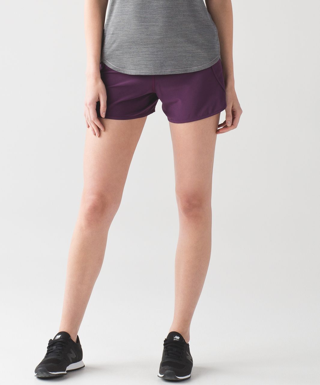 Lululemon Run Times Short - Darkest Magenta